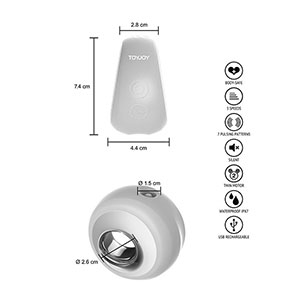 Vibracijski prstan za klitoris Verve