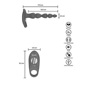 Vibrator za dvojni užitek Elixer