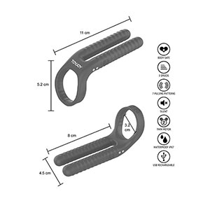 Vibracijski obroček za pare Fushion