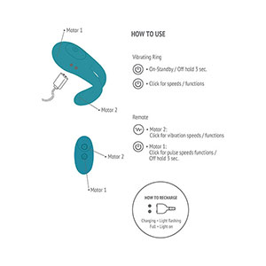 Vibro obroček za pare Xoroon Love Conection