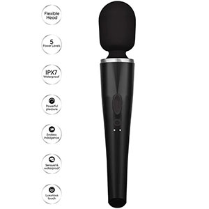 Vibro maser Caresse Pro - črn