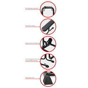 Seks stol za SM igrice Bangers Bondage Fuck Seat