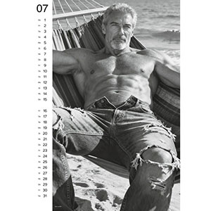 Erotični stenski koledar MEN 2027