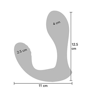 Stimulator prostate Bullseye Prostate Plug