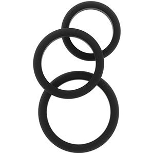 Komplet erekcijskih obročkov Stamina Premium C-Rings