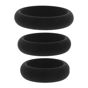 Komplet erekcijskih obročkov Stamina Premium C-Rings