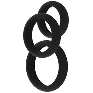 Komplet erekcijskih obročkov Stamina Premium C-Rings