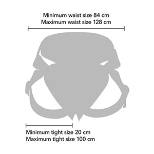 Strap - On pas  Back Support