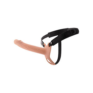 Votel Strap-On 20 cm - barva kože