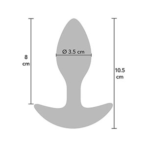 Analni čep z utežjo 185 g