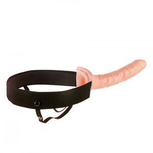 Votla proteza Hollow Strap-on 10 inch