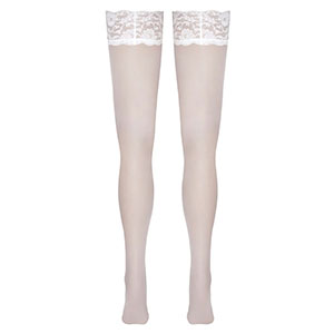 Ženske samostoječe nogavice Cotteli bele