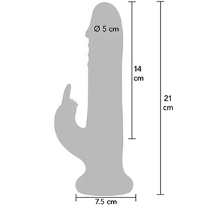 Rotacijski rabbit vibrator