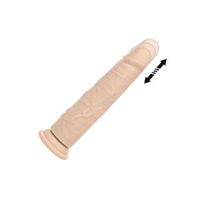Vibracijski dildo s pomikom
