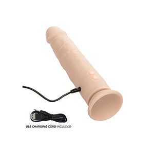 Vibracijski dildo s pomikom