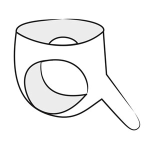 Ženske hlačke iz lateksa z dildom