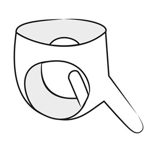 Hlačke iz lateksa z dvema dildoma