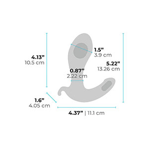 Napihljiv stimulator prostate b-Vibe