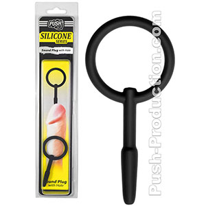 Dilator z obročkom in z luknjo Sound Plug