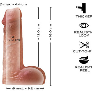 Prevleka za penis Real Sleeve
