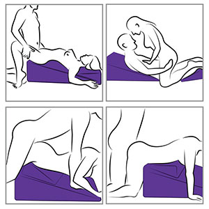 Ljubezenski blazini Wedge Ramp Combo