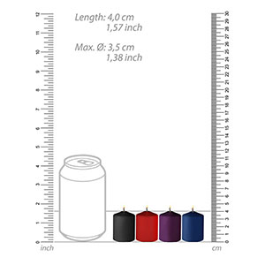 Komplet sveč OUCH! Mix