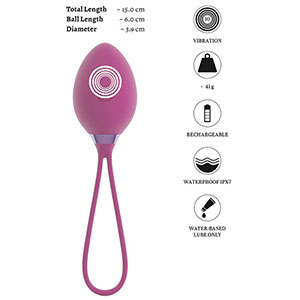 Vibrirajoča ljubezenska kroglica Rovana