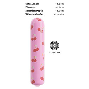Mini vibrator Cherry