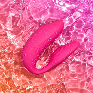 Vibrator za pare We-Vibe Chorus Pro - roza