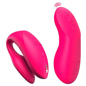 Vibrator za pare We-Vibe Chorus Pro - roza