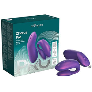 Vibrator za pare We-Vibe Chorus Pro - vijoličen