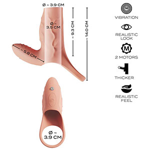 Prevleka za penis Real Sleeve