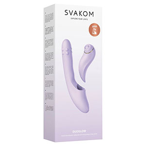 Rabbit vibrator 2 v 1 Svakom DuoGlow