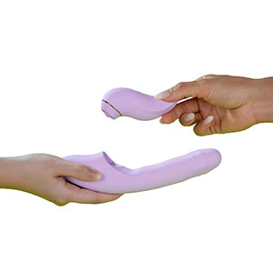 Rabbit vibrator 2 v 1 Svakom DuoGlow