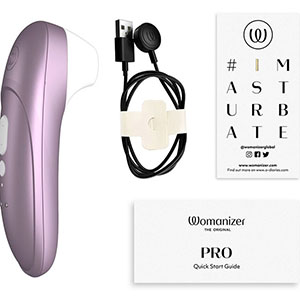 Stimulator za ženske Womanizer PRO - vijoličen