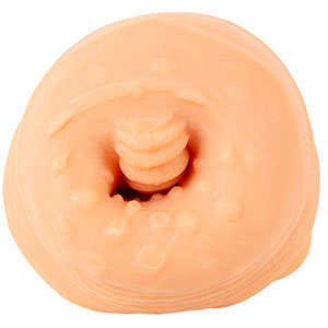 Vibracijski podaljšek in masturbator 2 v 1