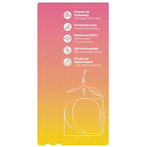 Stimulator za ženske Pink Peach