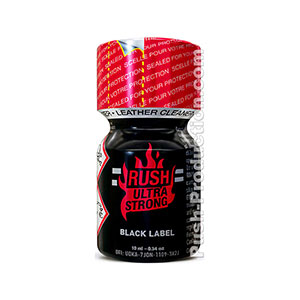 Poppers RUSH Ultra Strong Black Label 10 ml