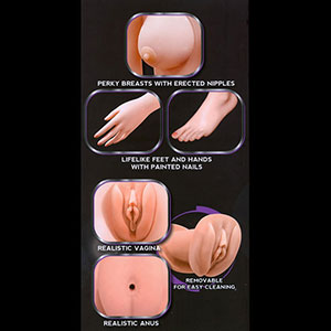 Seks lutka Shy Camilla