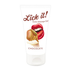 Masažni gel Lick it!  Čokolada  50ml
