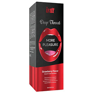 Ustni spray Deep Throat - jagoda