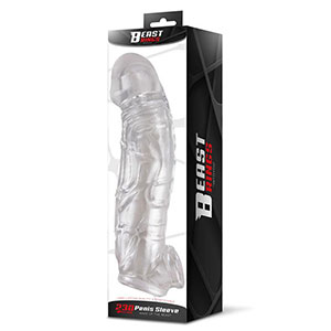 Prevleka za penis Beast Rings 23 cm