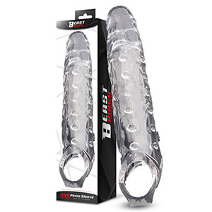 Prevleka za penis Beast Rings 28 cm