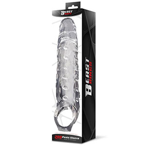 Prevleka za penis Beast Rings 28 cm