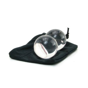 Steklene vaginalne kroglice Icicles No. 42