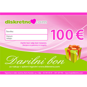 Darilni bon za 100 €