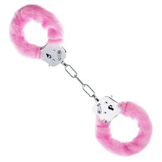Lisice "Furry Fun Cuffs Pink"