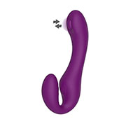 Vrhunski pulzirajoči strap-on vibrator Xoroon
