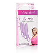 Set treh silikonskih dilatorjev Alena