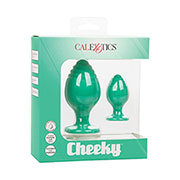 Analna čepa Cheeky Buttplug - zelena